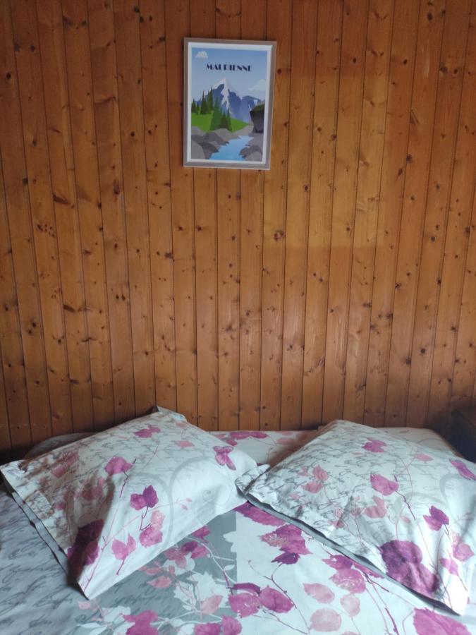 Bel Appartement Au Rez De Chaussee D'Un Chalet Jarrier Exterior photo
