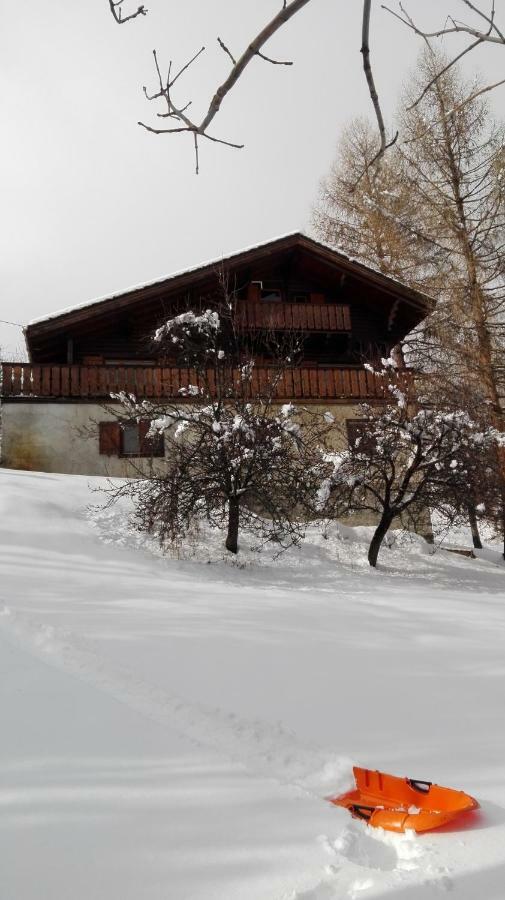 Bel Appartement Au Rez De Chaussee D'Un Chalet Jarrier Exterior photo